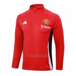Jaqueta Manchester United 2024-2025 Vermelho