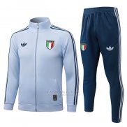 Jaqueta de Treinamento Italia 2026-2027 Azul Claro