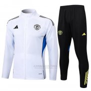 Jaqueta de Treinamento Manchester United 2025-2026 Branco