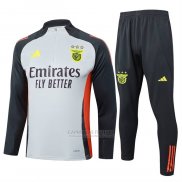 Sueter de Treinamento Benfica 2024-2025 Cinza