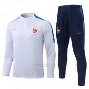 Sueter de Treinamento Franca Crianca 2026-2027 Branco