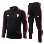 Sueter de Treinamento Manchester United 2026-2027 Preto