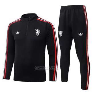 Sueter de Treinamento Manchester United 2026-2027 Preto