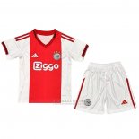 Camisola Ajax 1º Crianca 2025-2026