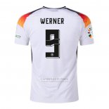 Camisola Alemanha Jogador Werner 1º 2024