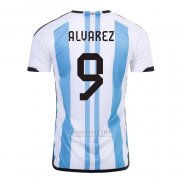 Camisola Argentina Jogador Alvarez 1º 2022