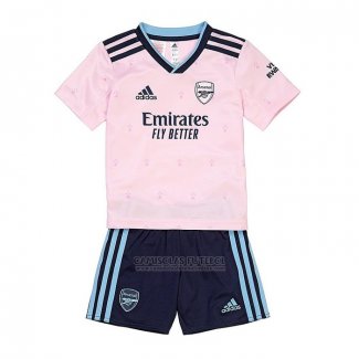 Camisola Arsenal 3º Crianca 2022-2023