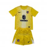 Camisola Atletico Madrid Goleiro Crianca 2025-2026 Amarelo