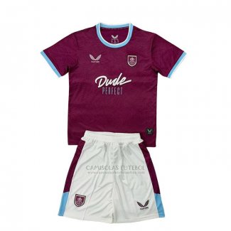 Camisola Burnley 1º Crianca 2025-2026