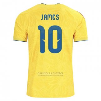 Camisola Colombia Jogador James Rodriguez 1º 2026