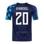 Camisola Croacia Jogador Gvardiol 2º 2022