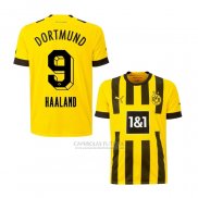 Camisola Dortmund Jogador Haaland 1º 2022-2023