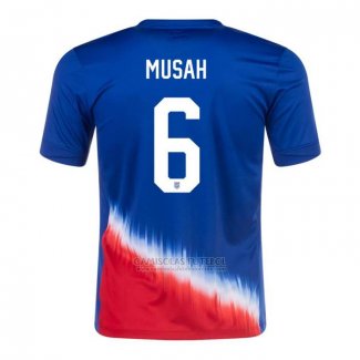 Camisola Estados Unidos Jogador Musah 2º 2024