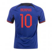 Camisola Holanda Jogador Memphis 2º 2022