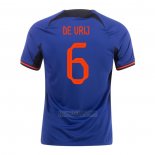 Camisola Holanda Jogador de Vrij 2º 2022