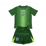 Camisola Inglaterra Goleiro Crianca 2025 Verde