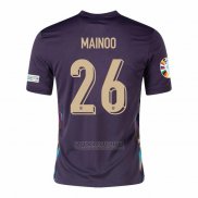 Camisola Inglaterra Jogador Mainoo 2º 2024