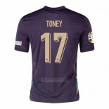 Camisola Inglaterra Jogador Toney 2º 2024