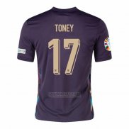 Camisola Inglaterra Jogador Toney 2º 2024