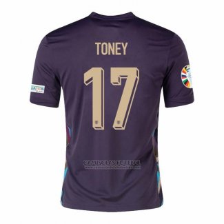 Camisola Inglaterra Jogador Toney 2º 2024
