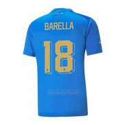 Camisola Italia Jogador Barella 1º 2022