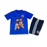 Camisola Japao Dragon Ball Crianca 2025-2026 Azul