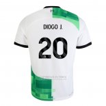 Camisola Liverpool Jogador Diogo J. 2º 2023-2024