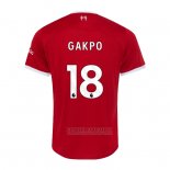 Camisola Liverpool Jogador Gakpo 1º 2023-2024