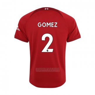 Camisola Liverpool Jogador Gomez 1º 2022-2023