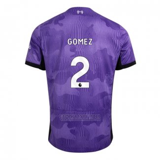 Camisola Liverpool Jogador Gomez 3º 2023-2024