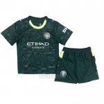 Camisola Manchester City 4º Crianca 2025-2026
