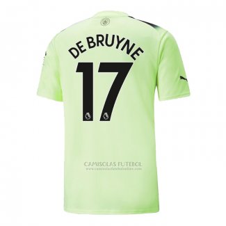 Camisola Manchester City Jogador de Bruyne 3º 2022-2023