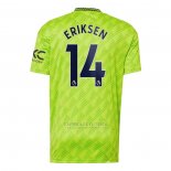Camisola Manchester United Jogador Eriksen 3º 2022-2023