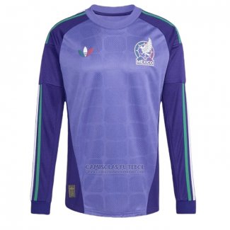 Camisola Mexico Goleiro 2º Manga Comprida 2026