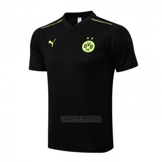 Camisola Polo Dortmund 2022-2023 Preto