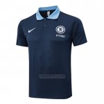 Camisola Polo del Chelsea 2024-2025 Azul