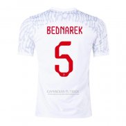 Camisola Polonia Jogador Bednarek 1º 2022