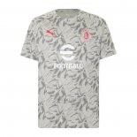 Camisola Pre Match del AC Milao 2025-2026 Cinza