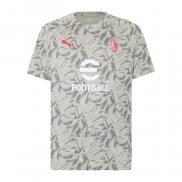 Camisola Pre Match del AC Milao 2025-2026 Cinza
