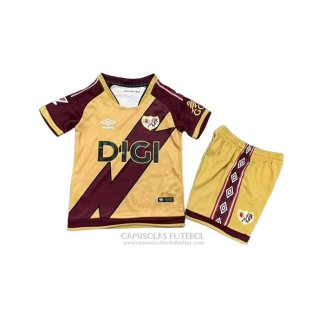 Camisola Rayo Vallecano 3º Crianca 2026-2027
