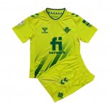 Camisola Real Betis Goleiro Crianca 2022-2023 Amarelo