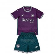 Camisola Swansea City 2º Crianca 2025-2026