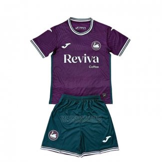 Camisola Swansea City 2º Crianca 2025-2026