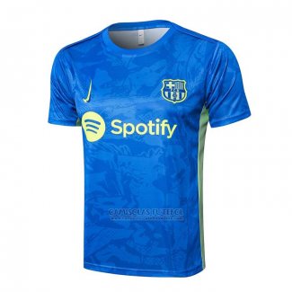 Camisola de Treinamento Barcelona 2024-2025 Azul