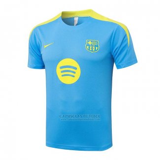 Camisola de Treinamento Barcelona 2025-2026 Azul