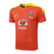 Camisola de Treinamento Brasil 2025-2026 Laranja