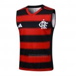 Camisola de Treinamento Flamengo Sem Mangas 2025-2026 Preto Vermelho