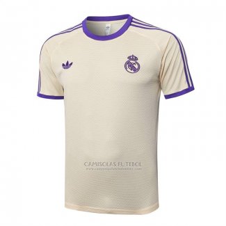 Camisola de Treinamento Real Madrid 2025-2026 Amarelo