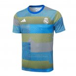 Camisola de Treinamento Real Madrid 2025-2026 Azul Verde