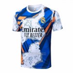 Camisola de Treinamento Real Madrid 2025-2026 Branco Azul